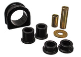 Rack And Pinion Bushing Set; Black; Front; Performance Polyurethane;