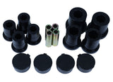 Control Arm Bushing Set; Front; Black;