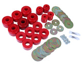 Body Mount Set; Red;