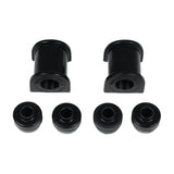 Sway Bar Bushing Set; Black; Rear; Bar Dia. 19mm; Performance Polyurethane;