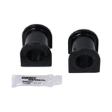 Sway Bar Bushing Set; Front; Black;