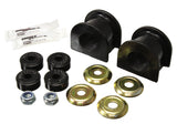 Sway Bar Bushing Set; Front; 30 mm.; Black;