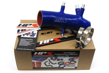 Load image into Gallery viewer, HPS Blue Reinforced Silicone Post MAF Air Intake Hose Kit for Toyota 86-92 Supra 7MGTE Turbo