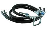 Dodge Power Steering Hose Kit; OEM Style Rubber; 1997-2002 Diesel with Hydro-Boo
