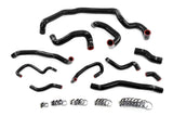 HPS Performance Mini 2007-2012 Cooper 1.6L Turbo (N14) Manual Trans Silicone Hose Kit - Black