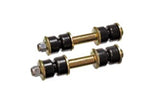 Fixed Length End Link Set; Black; L-1 5/8 in.;