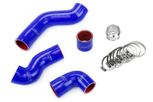 Load image into Gallery viewer, HPS Blue Reinforced Silicone Intercooler Hose Kit for Volkswagen 99-06 Golf GTI MK4 1.8T Turbo AWP