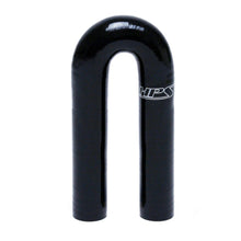 Load image into Gallery viewer, HPS 1-3/8&quot; ID High Temp 4-ply Reinforced Silicone 180 Degree U Bend Elbow Coupler Hose Black (35mm ID)