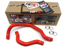 Load image into Gallery viewer, HPS Red Reinforced Silicone Radiator Hose Kit Coolant for Honda 88-91 CRX w/ B16