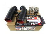 HPS Black Reinforced Silicone Post MAF Air Intake Hose Kit for Infiniti 07-08 G35 Sedan 3.5L VQ35HR
