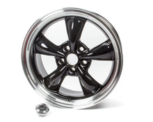 Load image into Gallery viewer, 18x8 Torq Thrust M Wheel Gloss Black Machined Lip