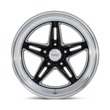 18x10 Goove Wheel 5x4.5 Bolt Circle Gloss Black