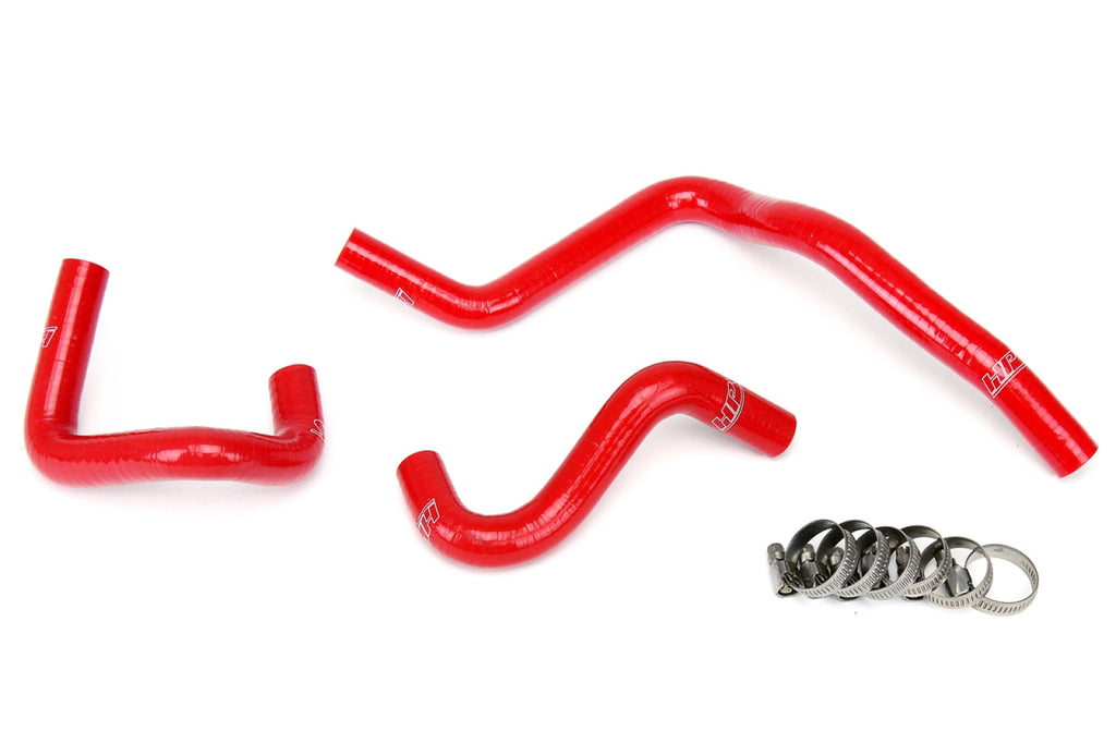 HPS Red Reinforced Silicone Engine Oil Cooler Coolant Hose Kit for Infiniti 03-07 G35 3.5L V6 VQ35DE RWD