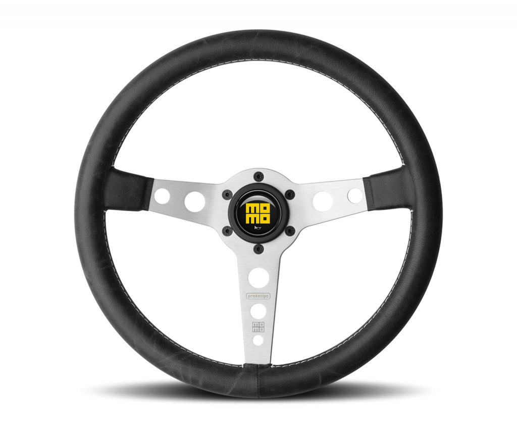 MOMO Prototipo Steering Wheel Brushed Spokes