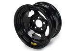 Wheel 15x8 Black Inerita 5x5 w/ Mudcover Tabs