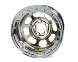 15 x 8.75 B/L Chrome 5x5 2in BS D-Hole