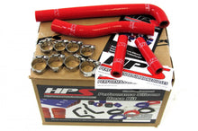 Load image into Gallery viewer, HPS Red Reinforced Silicone Radiator Hose Kit Coolant for Yamaha 01-06 WR250F