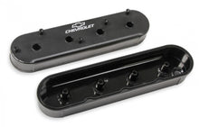 Load image into Gallery viewer, Holley GM Track Series Valve Covers - Small Block Chevrolet Gen III/IV - LS - Satin Black