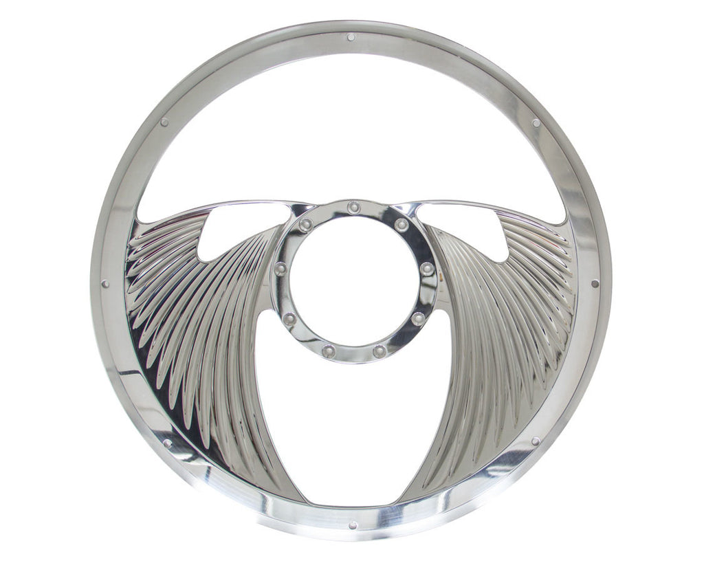 Half Wrap Steering Wheel -Eagle Polished