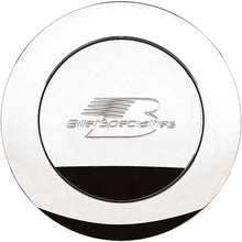 Load image into Gallery viewer, Polished Horn Button Lg. Billet Logo