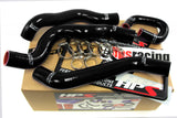 HPS Black Reinforced Silicone Radiator Hose Kit Coolant for Chevy 08-10 Cobalt SS 2.0L Turbo
