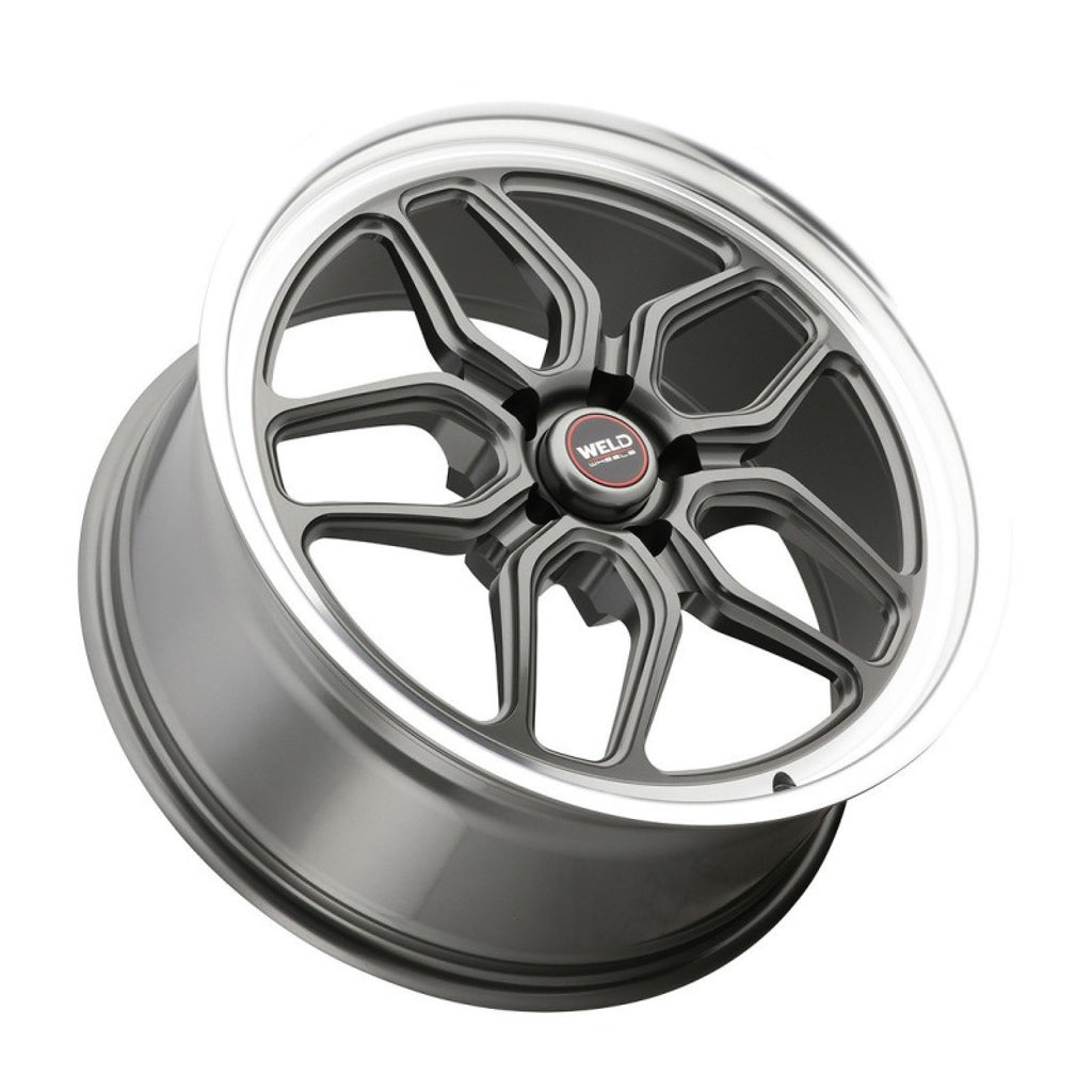 WELD Performance 19x9 Laguna 5x120 ET38 BS6.50 Gloss GUN Diamond Lip 72.56 Wheel