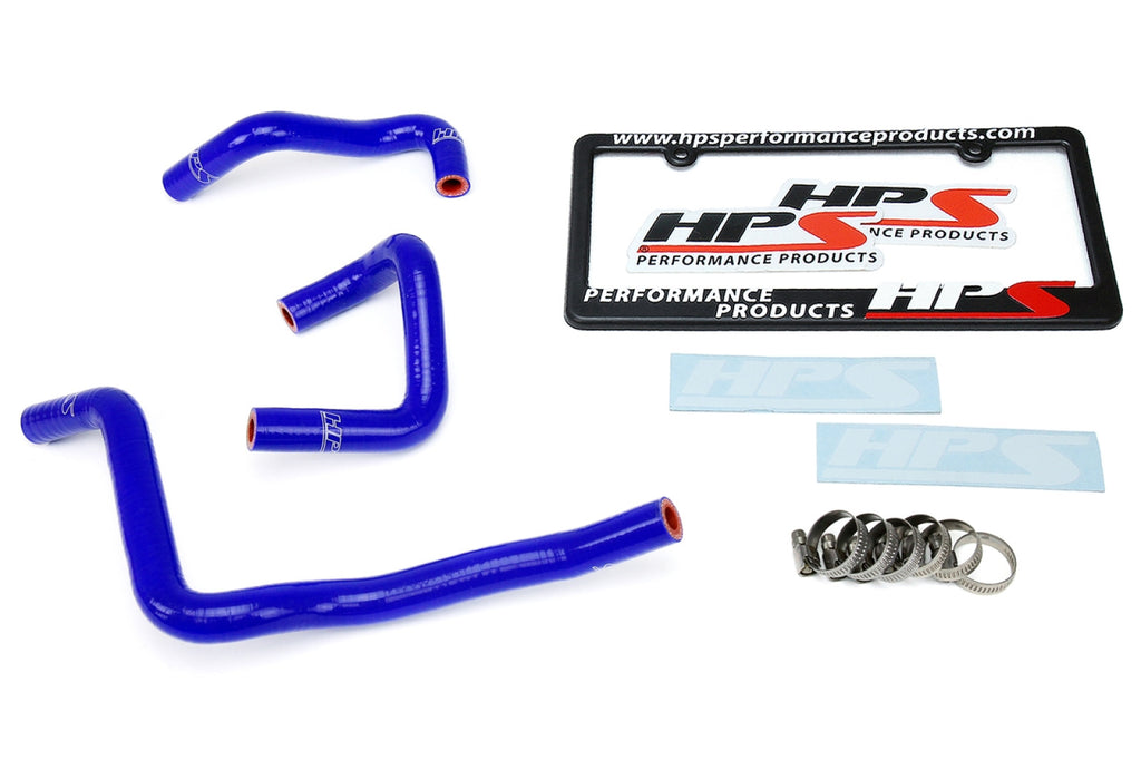 HPS Blue Reinforced Silicone Engine Oil Cooler Coolant Hose Kit for Infiniti 03-07 G35 3.5L V6 VQ35DE RWD