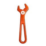 Deatschwerks 6AN T6061 Aluminum Hose End Wrench (orange anodized)