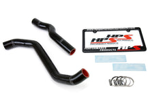 Load image into Gallery viewer, HPS Black Reinforced Silicone Radiator Hose Kit Coolant for Infiniti 06-09 M35 3.5L V6