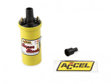 Load image into Gallery viewer, ACCEL Ignition Coil - Yellow - 42000v 1.4 ohm primary - Points - good up to 6500 RPM