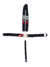 Load image into Gallery viewer, 5-Pt Harness Big Latch Blk Bolt In V Type