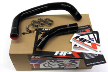 Load image into Gallery viewer, HPS Black Reinforced Silicone Radiator Hose Kit Coolant for Toyota 85-87 Corolla AE86