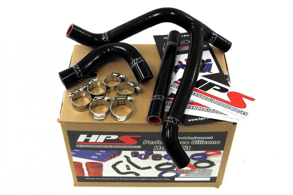 HPS Black Reinforced Silicone Radiator Hose Kit Coolant for Suzuki 06-07 RMZ450