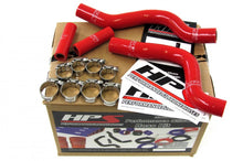 Load image into Gallery viewer, HPS Red Reinforced Silicone Radiator Hose Kit Coolant for Suzuki 01-11 RM250