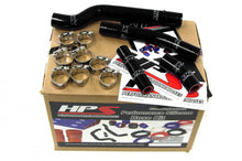 Load image into Gallery viewer, HPS Black Reinforced Silicone Radiator Hose Kit Coolant for Yamaha 03-05 YZ450F