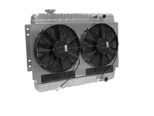 Load image into Gallery viewer, Radiator w/fans Chevelle 64-67 LS Man Trans Raw