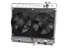 Load image into Gallery viewer, Radiator w/Fans C-10 Trk LS 63-66 Auto Trans Raw