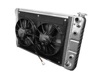 Load image into Gallery viewer, Radiator w/Fans C-10 Trk LS 67-72 Auto Trans Raw