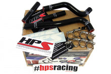 Load image into Gallery viewer, HPS Black Reinforced Silicone Radiator Hose Kit for Honda 07-12 CRF150R