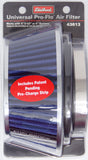 Pro-Flo Air Filter Cone 3.70 Tall Blue/Chrome