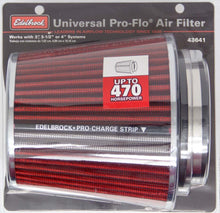 Load image into Gallery viewer, Pro-Flo Air Filter Cone 6.70 Tall Red/Chrome