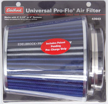 Load image into Gallery viewer, Pro-Flo Air Filter Cone 6.70 Tall Blue/Chrome