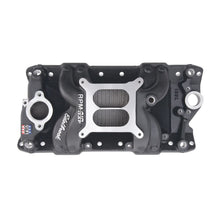 Load image into Gallery viewer, SBC Performer RPM A/G Manifold - Black Finish