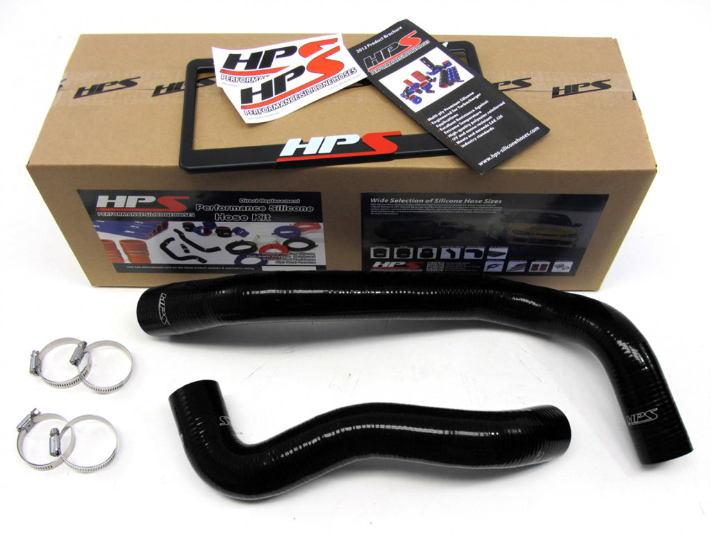 HPS Black Reinforced Silicone Radiator Hose Kit Coolant for Ford 99-01 F250 Superduty w/ 7.3L Diesel Single Alternator