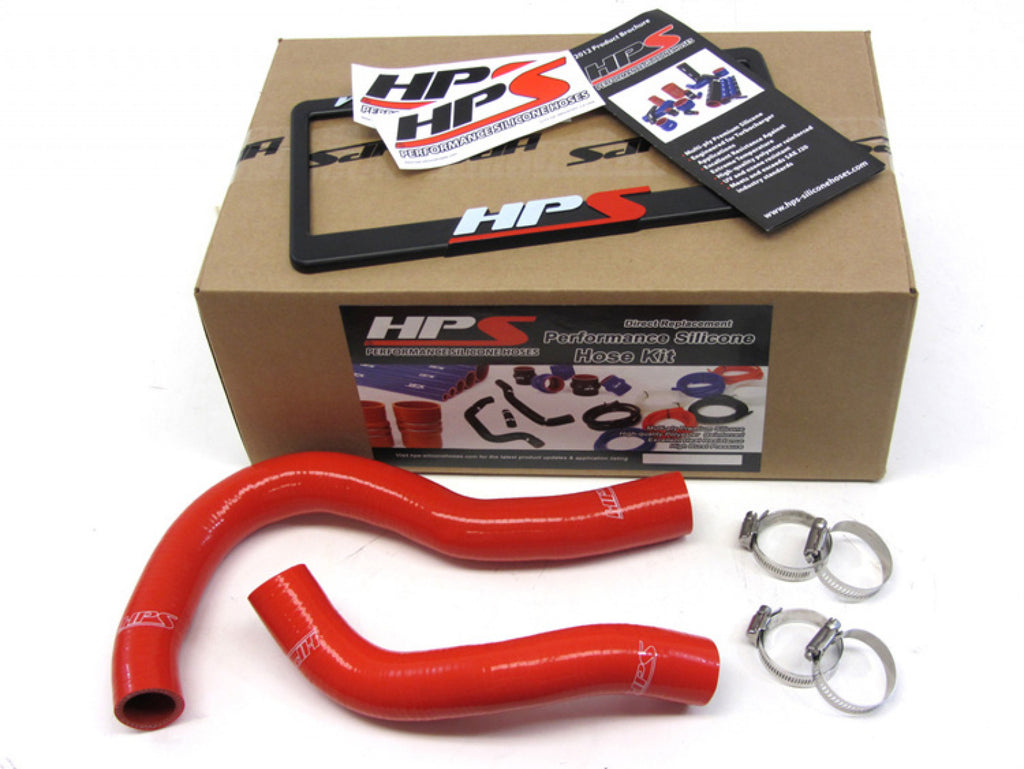 HPS Red Reinforced Silicone Radiator Hose Kit Coolant for Acura 02-06 RSX