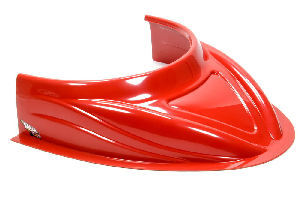 MD3 Hood Scoop 5in Tall Flat Red