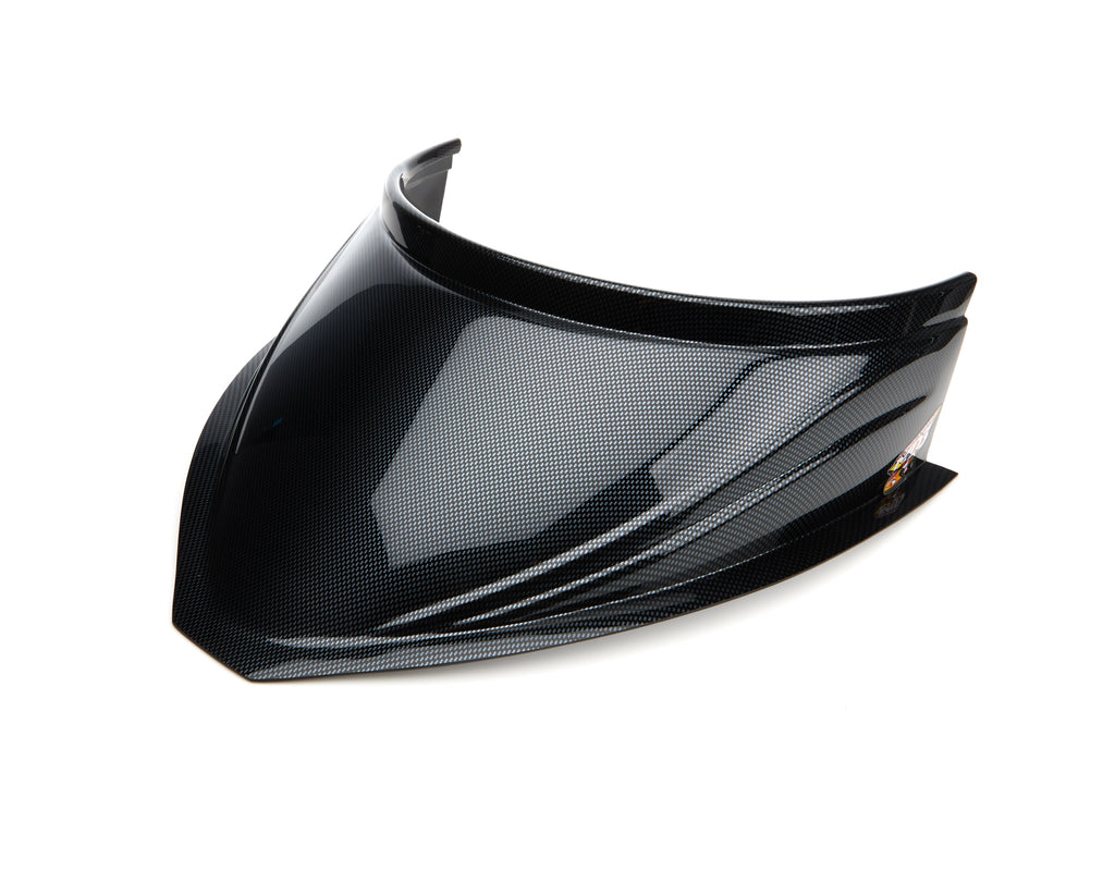 MD3 Hood Scoop 5in Tall 18in Wide Curved CF look