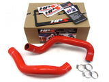 HPS Red Reinforced Silicone Radiator Hose Kit Coolant for Ford 94-95 Mustang GT / Cobra