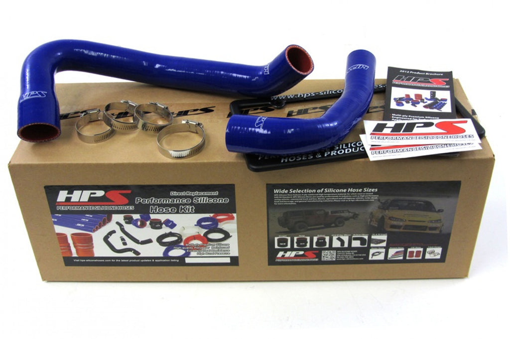 HPS Blue Reinforced Silicone Radiator Hose Kit Coolant for Jeep 97-06 Wrangler TJ 4.0L