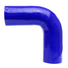 Load image into Gallery viewer, HPS Performance HTSEC90-025-L10-BLUE Silicone Elbow - 90 Degree